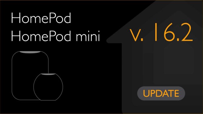 HomePod and HomePod mini Software update 16.2 cover image