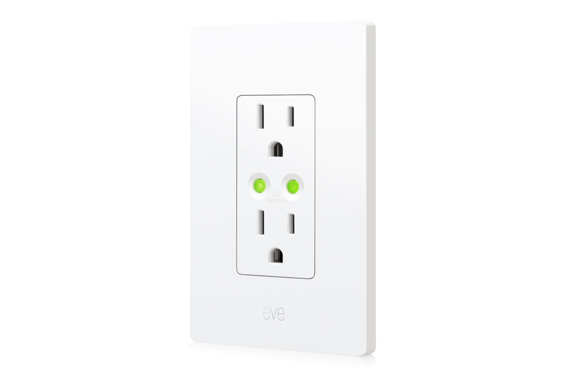 Eve's new wall outlet product side shot